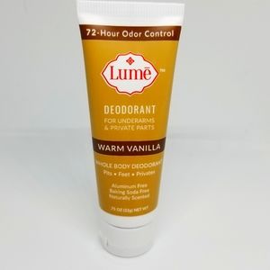 Lume Body Deodorant Cream- Warm Vanilla